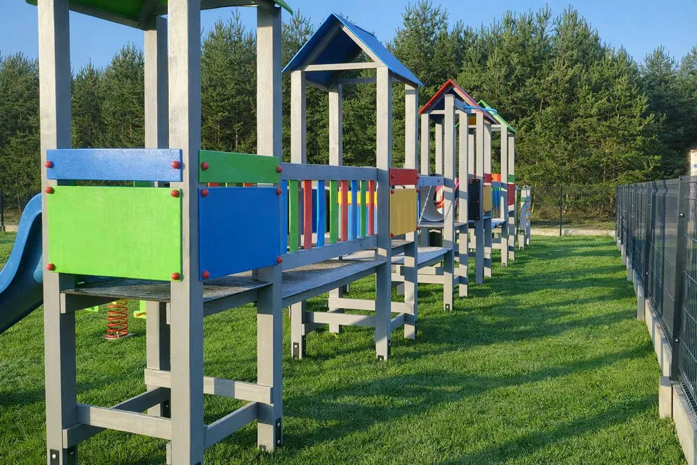 Vaikų žaidimų kompleksas "Linksmoji pieva"