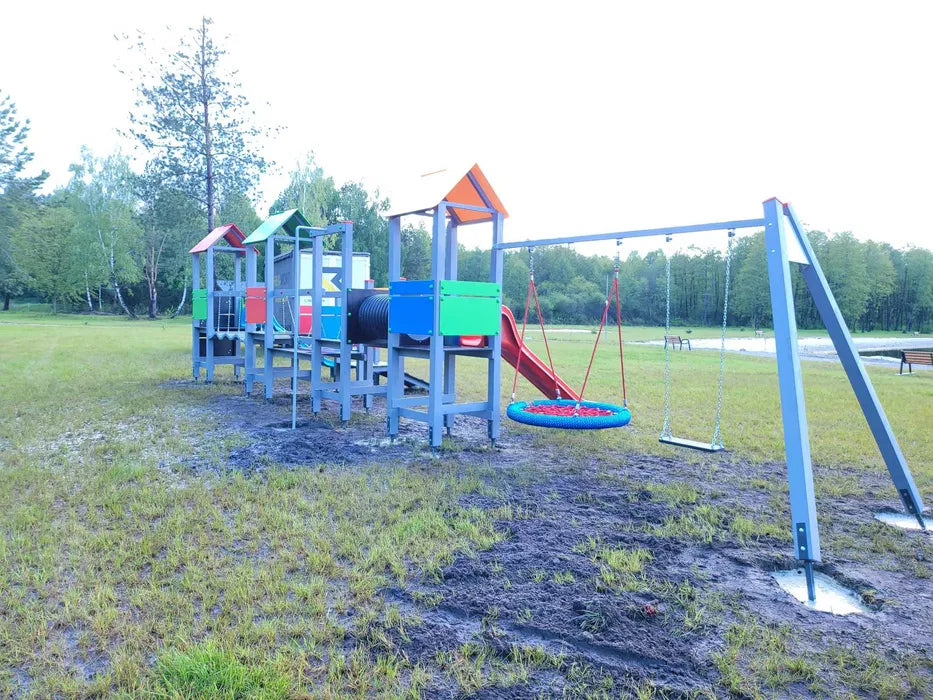Žaidimų aikštelė "Spalvotasis kiemas"