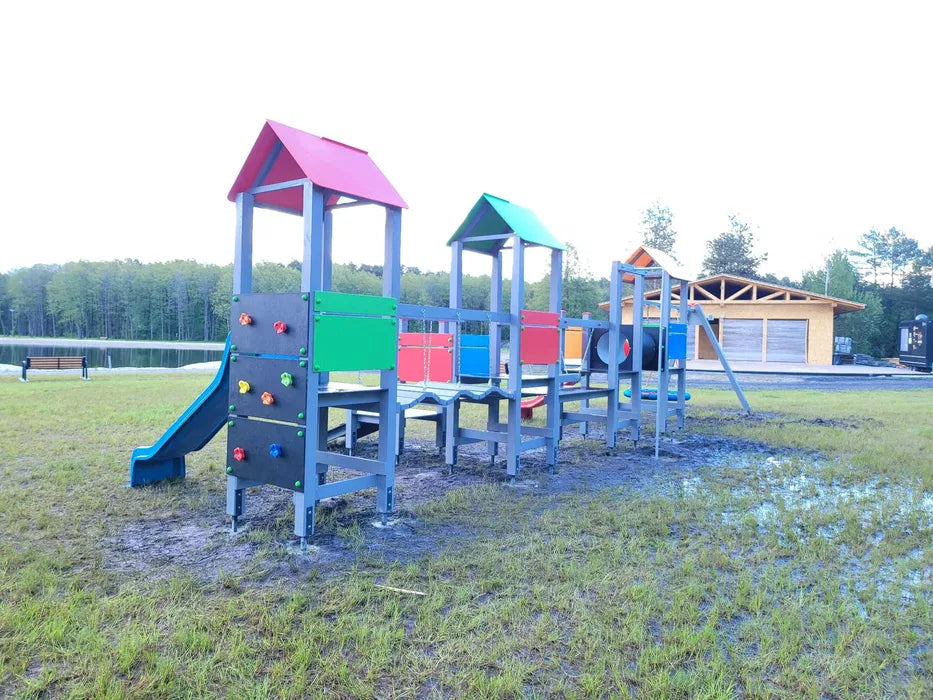 Žaidimų aikštelė "Spalvotasis kiemas"