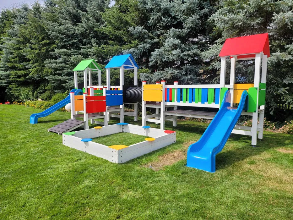 Žaidimų aikštelės kompleksas "Smalsučių kiemas"
