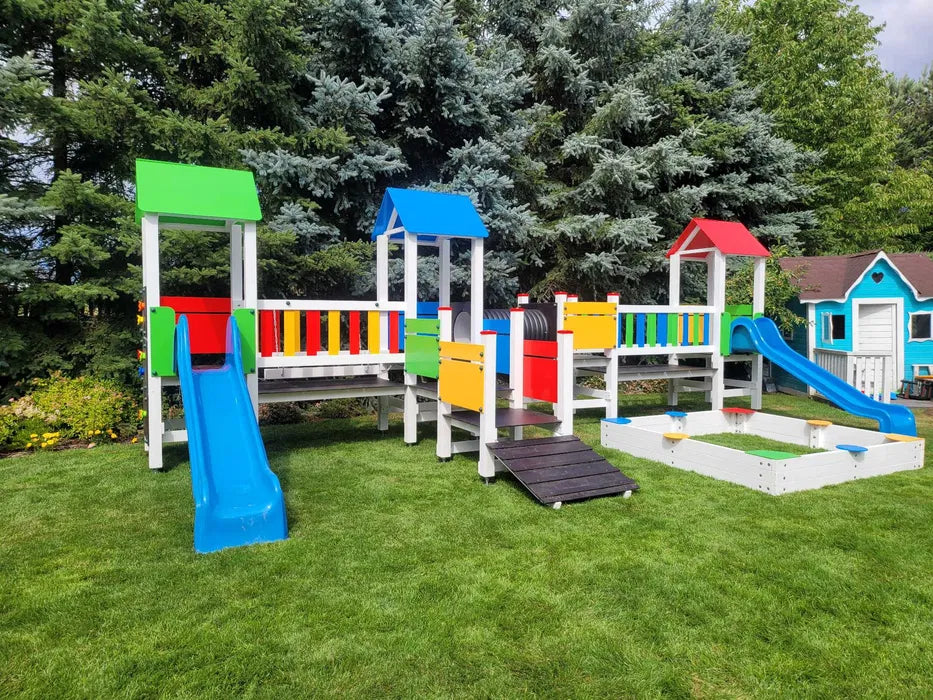 Žaidimų aikštelės kompleksas "Smalsučių kiemas"