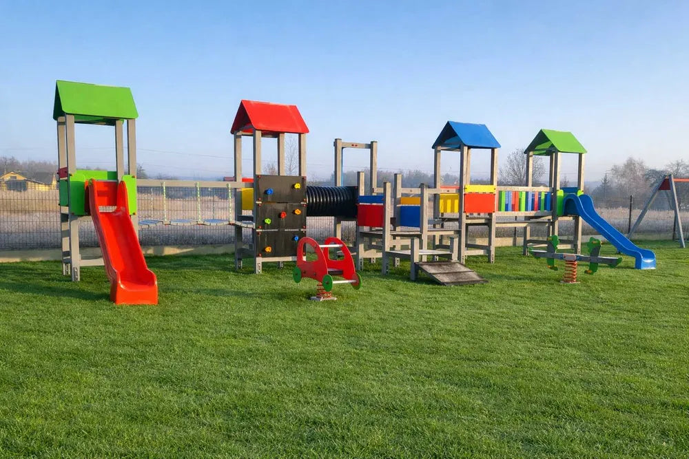 Vaikų žaidimų kompleksas "Linksmoji pieva"