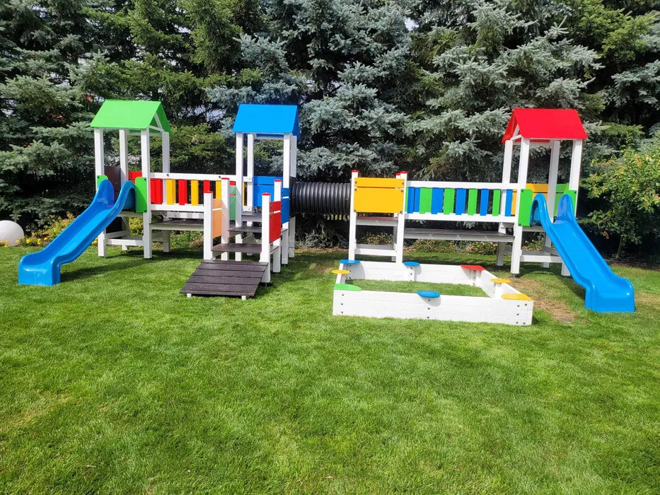 Žaidimų aikštelės kompleksas "Smalsučių kiemas"